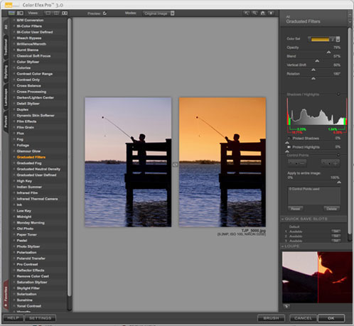 Color Efex Pro 3.0 Interface