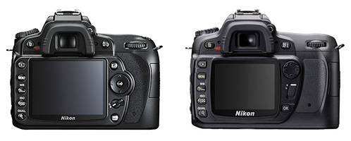 D90 Controls vs D80 Controls